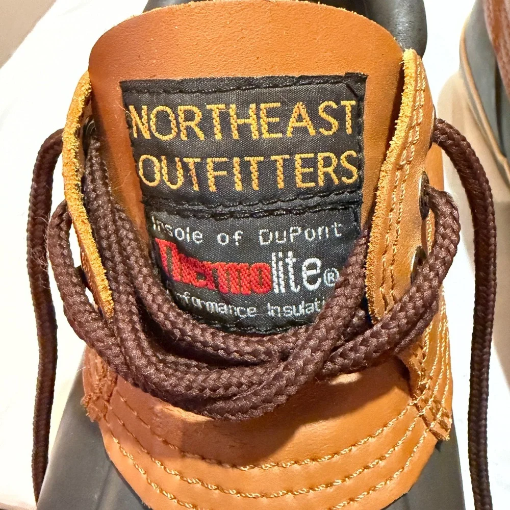 Northeast Outfitters Men's Waterproof Low-Cut Duck Boots – Tan & Brown (Size11)